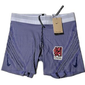 Nike Dri fit ADV AeroSwift Compression Shorts Womens Large Purple FN3271 057 NEW